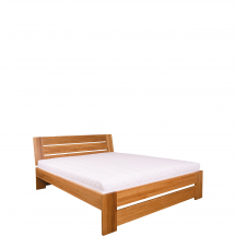 Łóżko drewniane dębowe 140 x 200 LK292 Podstawowe