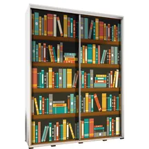 Szafa 155 z grafiką BIBLIOTEKA PENELOPA Podstawowe