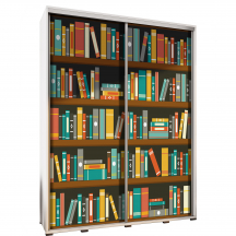 Szafa 155 z grafiką BIBLIOTEKA PENELOPA Podstawowe