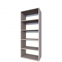 Regał B - R4 (800) BIUROWY Podstawowe