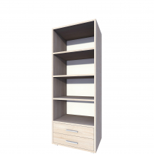 Regał B - R8 (600) BIUROWY Podstawowe