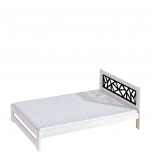 Łóżko 160 x 200 ze stelażem KOSMA Podstawowe