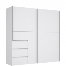 Szafa ubraniowa przesuwna 2-drzwiowa W2QS823E71-120 Biały WINN 2 Podstawowe