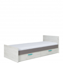 Łóżko 90 x 200 z szufladami R16 REST Podstawowe (4)
