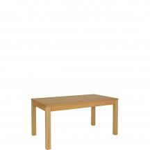 Stół drewniany rozkładany dębowy 160-205x90x75 blat 4 cm ST300/4 Podstawowe