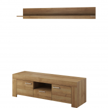 Szafka RTV z półką SRTV155 + P155 SKY Podstawowe