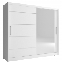 Szafa z lustrem 200 MAJA I ALU Podstawowe