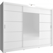 Szafa z lustrem WIKI 250 ALU Podstawowe