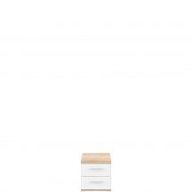 Szafka nocna WNK08-Q36 Biały / Dąb Sonoma WINNIE Podstawowe