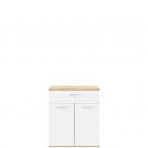 Komoda WNK431-Q36 Biały / Dąb Sonoma WINNIE Podstawowe