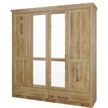 Szafa 4D z lustrem 50EBCR442 WOODLAND Podstawowe