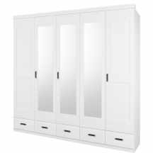 Szafa 5D z szufladami i z lustrem 5090ST4S5 SYSTEM A Podstawowe (1)