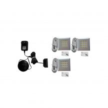 Oświetlenie LED 3-punktowe wieńców lub przegród poziomych IZLED09-03-WW01 Podstawowe