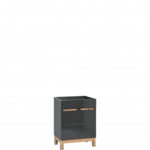 Szafka łazienkowa stojąca pod umywalkę 60 cm 820 BALI GREY Podstawowe