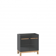 Szafka łazienkowa stojąca pod umywalkę 80 cm 821 BALI GREY Podstawowe