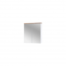 Szafka łazienkowa wisząca z lustrem 840 BALI WHITE Podstawowe