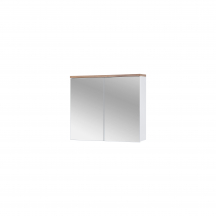 Szafka łazienkowa wisząca z lustrem 841 BALI WHITE Podstawowe