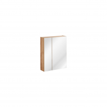 Szafka łazienkowa wisząca z lustrem 842A CAPRI OAK Podstawowe