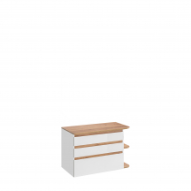 Szafka łazienkowa wisząca pod umywalkę 820 PLATINUM Podstawowe