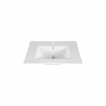 Umywalka ceramiczna LAVA WHITE 80 Podstawowe