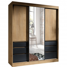 Szafa HAITI 180 z lustrem Podstawowe