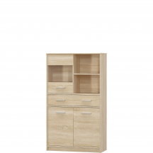 Kredens 2D1W1S/80 TIPS DĄB SONOMA Podstawowe