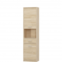 Bieliźniarka 2D1S TIPS DĄB SONOMA Podstawowe