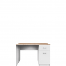 Biurko 1D1S/120 TOP MIX BIAŁY Podstawowe