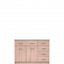 Komoda 2D5S TOP MIX DĄB SONOMA Podstawowe