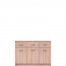 Komoda 3D2S TOP MIX DĄB SONOMA Podstawowe