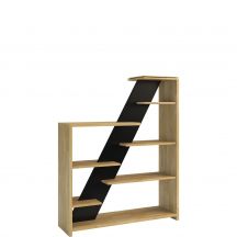 Regał wolnostojący skośny ROSSANO Podstawowe