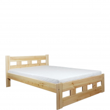 Łóżko drewniane sosnowe BOND 120 x 200 Podstawowe