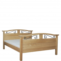 Łóżko drewniane sosnowe KORFU 160 x 200 Podstawowe