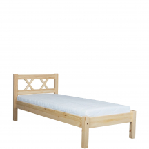 Łóżko drewniane sosnowe MODERN 160 x 200 Podstawowe