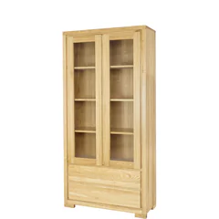 Witryna drewniana dębowa KW352 CLASSIC Podstawowe