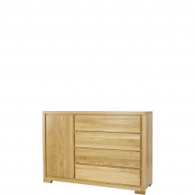Komoda drewniana dębowa KD358 CLASSIC Podstawowe