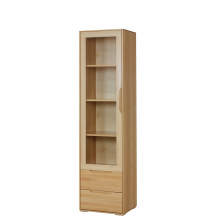 Witryna drewniana bukowa KW420 Lewa MODERN Podstawowe