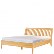 Łóżko drewniane bukowe 160 x 200 LK191 RETRO BUK Podstawowe