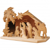 Szopka drewniana sosnowa GD511 Podstawowe