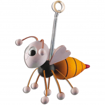 Zabawka drewniana bukowa wisząca osa GD411 Podstawowe