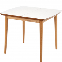 Stół rozkładany 90-190x80x75 BARRET Podstawowe