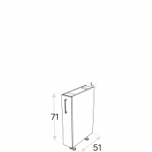 Szafka dolna stojąca cargo DC… KAMMONO F7 Szkic
