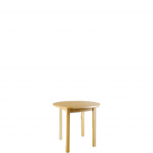 Stół okrągły drewniany sosnowy 100x100x75 ST105 Podstawowe