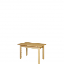 Stół drewniany rozkładany sosnowy 120-170x80x75 ST101 Podstawowe