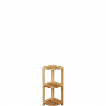 Regał narożny drewniany sosnowy RG135 Podstawowe