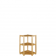 Regał narożny drewniany sosnowy RG102 Podstawowe