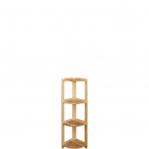 Regał narożny drewniany sosnowy RG134 Podstawowe