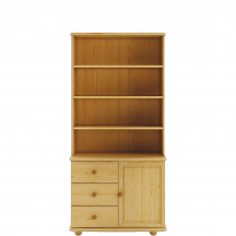 Regał drewniany sosnowy KW126 Podstawowe