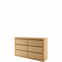 Komoda drewniana bukowa KD412 Podstawowe (1)