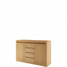 Komoda drewniana bukowa KD409 Podstawowe (1)